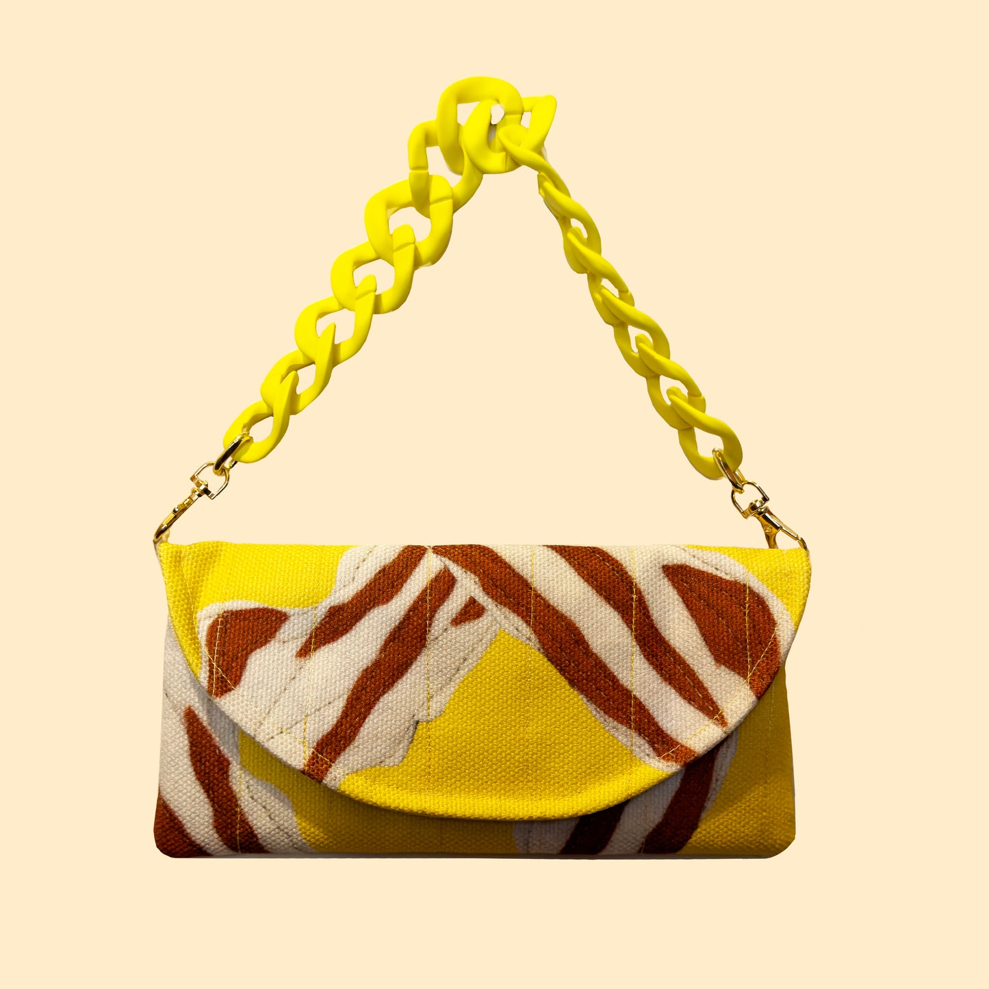 Clutch Envelope Handbag - Bacon