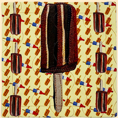 Summer-themed I Scream Cone Placemat Square