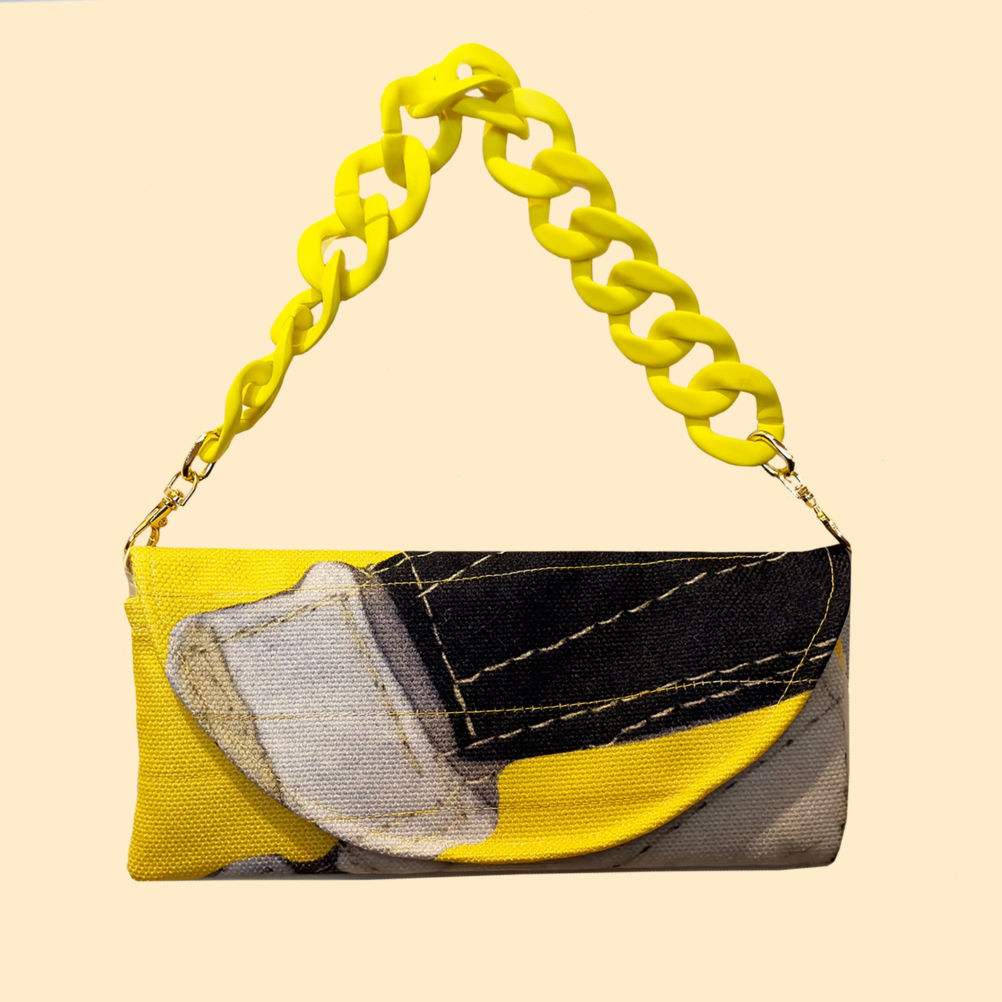 Clutch Envelope Handbag - Bacon