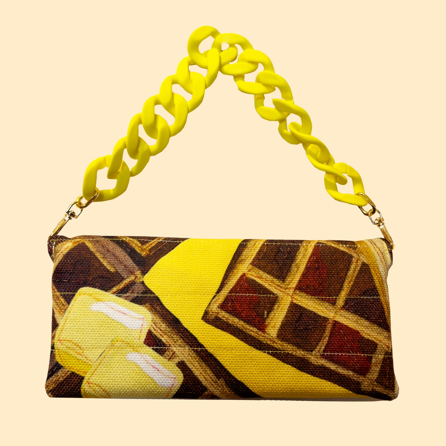 Clutch Envelope Handbag - Bacon