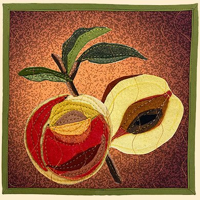 Dutch Fruit-themed Perzik Placemat