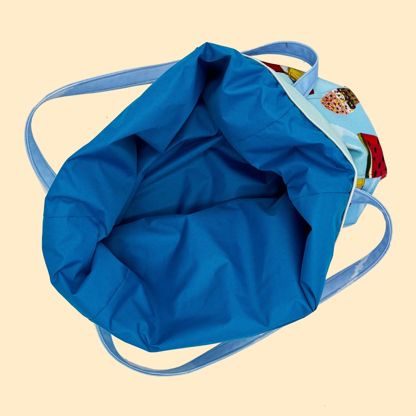 Bolsa de playa "junto a la piscina"