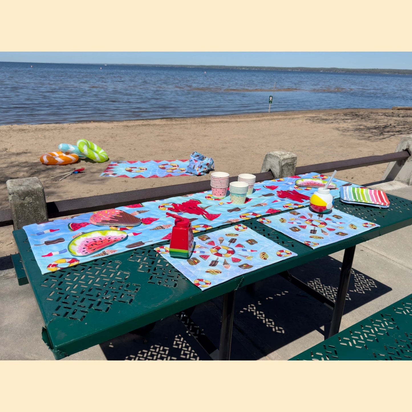 Poolside Summer-themed Placemat