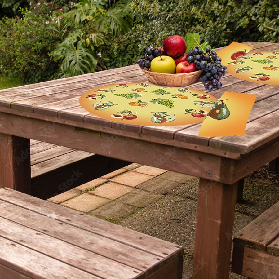 Sunshine Fruit Food-themed Napkin