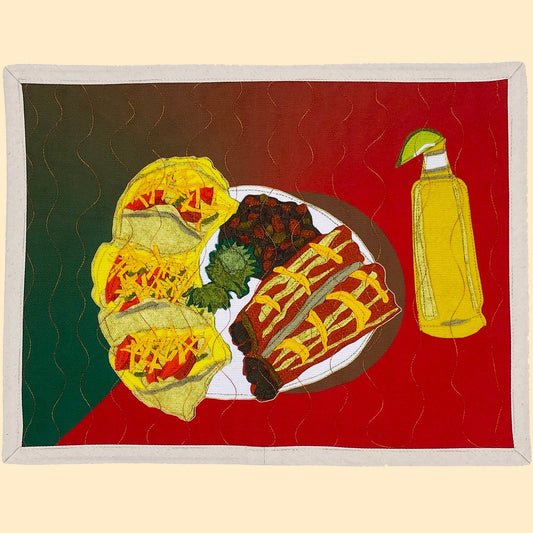 Food-themed Dinner Taco Tuesday Placemat