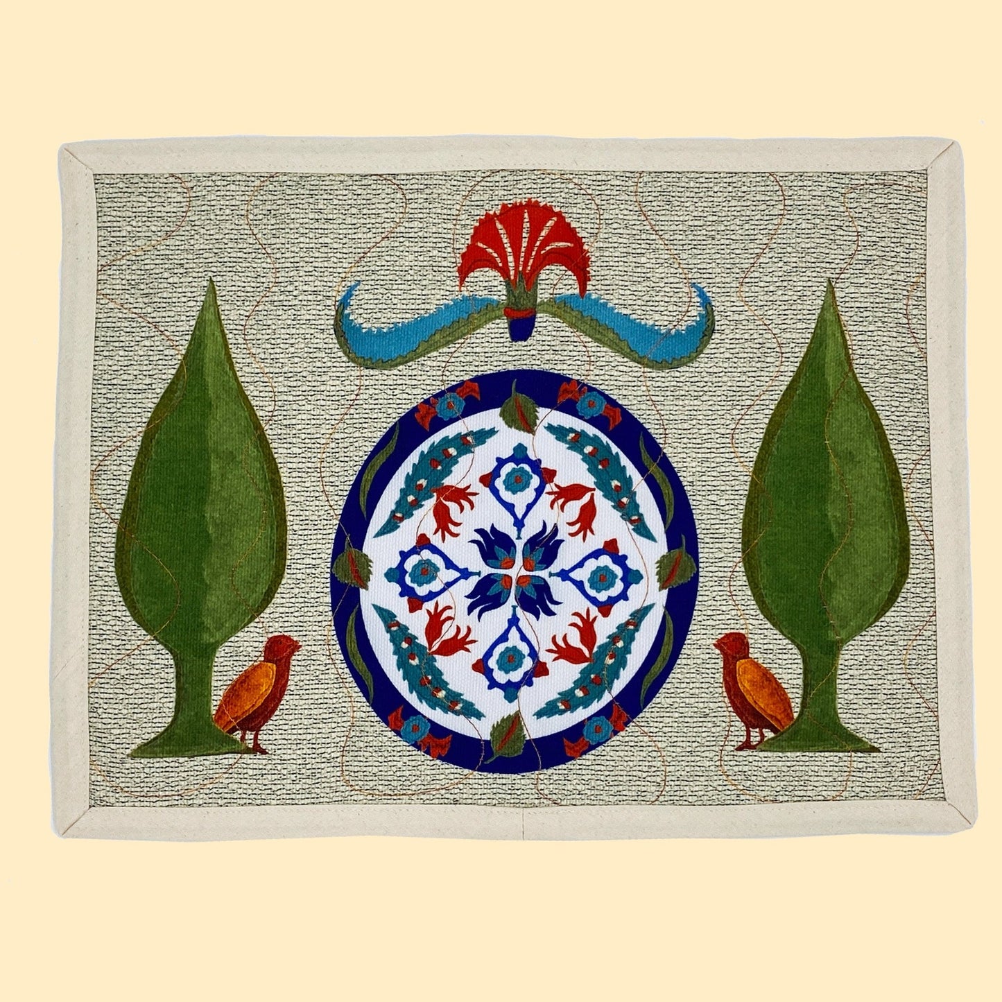 Museum-themed Topkapi Table Runner