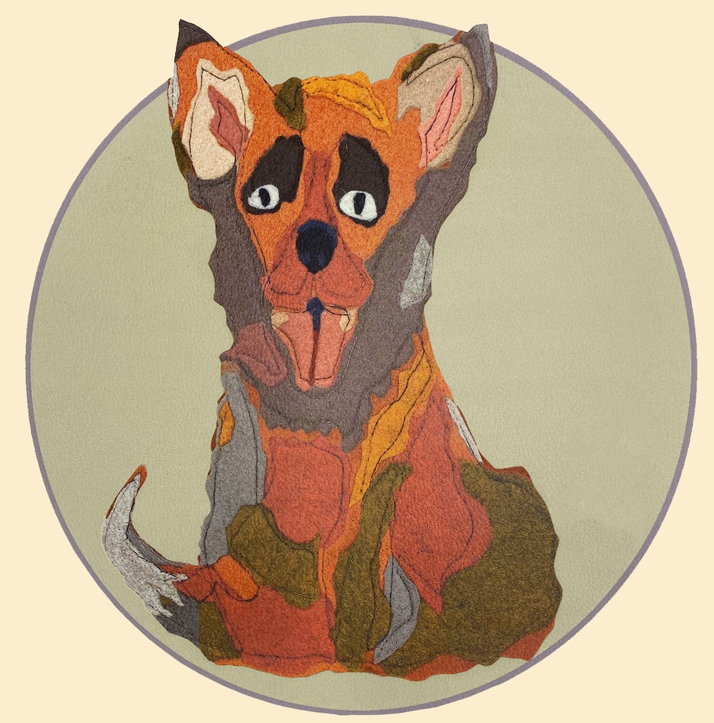 Wipeable Vinyl Kid's Placemat - Puppy